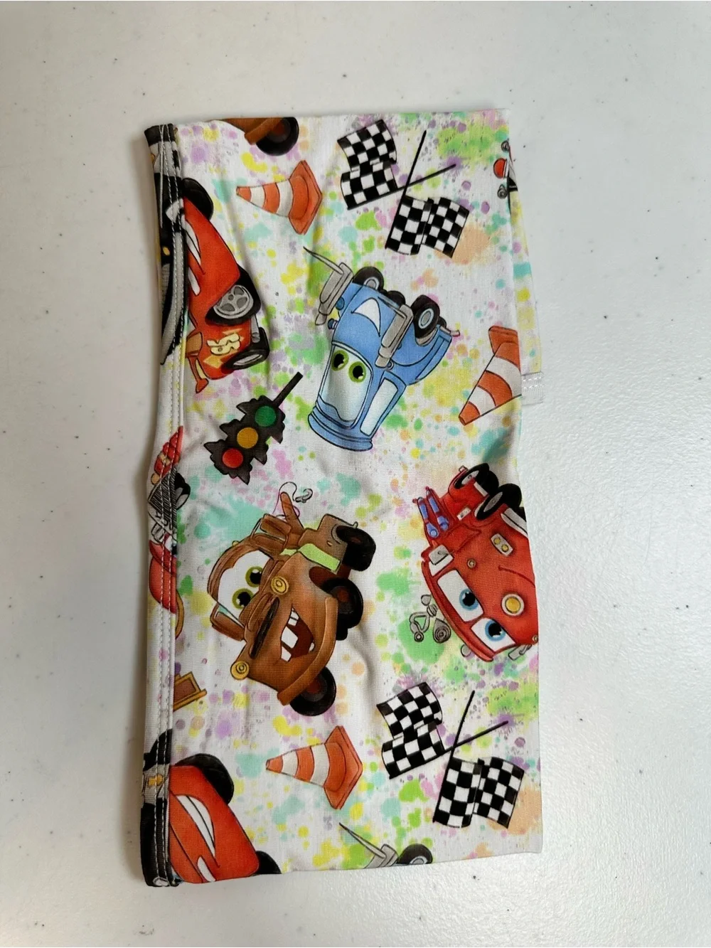 NWT BAMBOO Burp Cloth Design in Pixar CARS